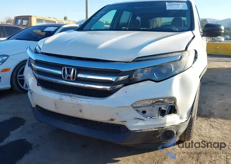 2016 Honda Pilot Lx z USA, uszkodzony, nr VIN 5FNYF5H16GB031017